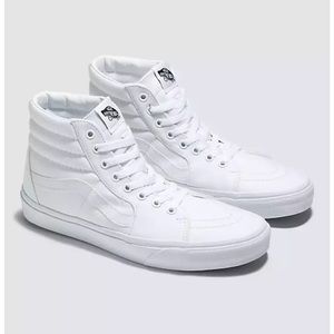 White High Top Vans